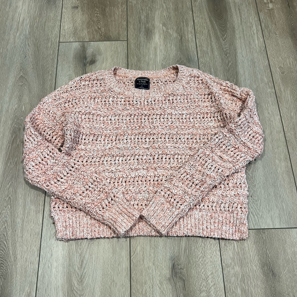 Women's Pink Knit Sweater